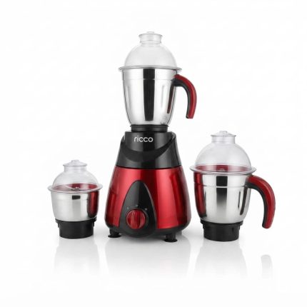 Ricco Hotel Genius 1000W Heavy Duty Mixer Grinder packaging box with 3 jars