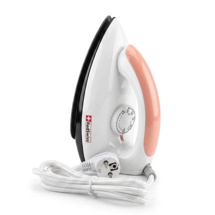 Red Swiss RSEI-301 Iron 1000W lightweight electric dry iron for daily home use