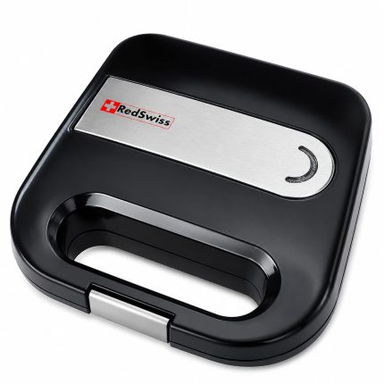 RedSwiss RSWM-8121 Sandwich Maker 1000W with non-stick plates and cool touch handle