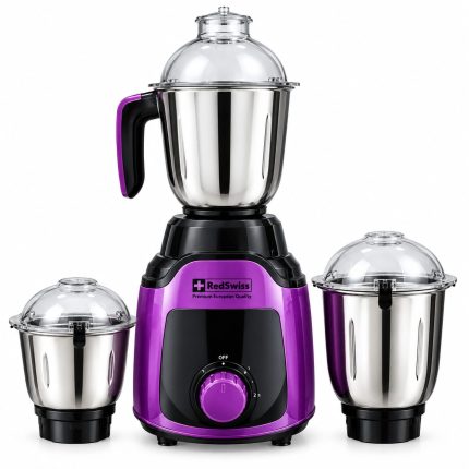 RedSwiss Indigo Mixer Grinder 1100W - 3 Jars, Hybrid Motor | Mahzam BD