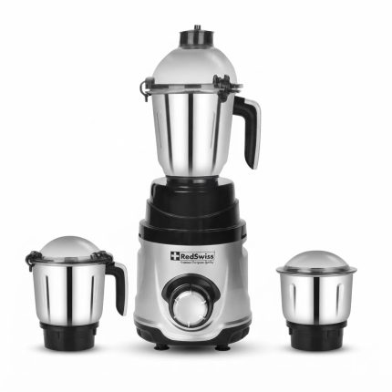 RedSwiss Silver Surfer Mixer Grinder 1250W - 3 Jars, Hybrid Motor | Mahzam BD